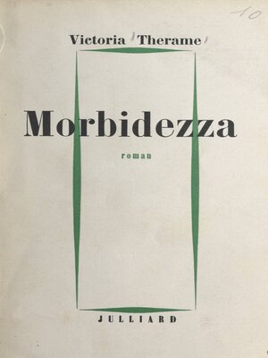 cover image of Morbidezza